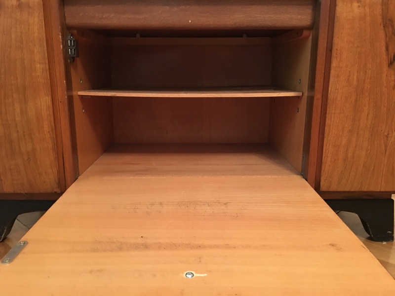 Record Player Cabinet By Jindrich Halabala For Up Zavody, 1930s photo for sale