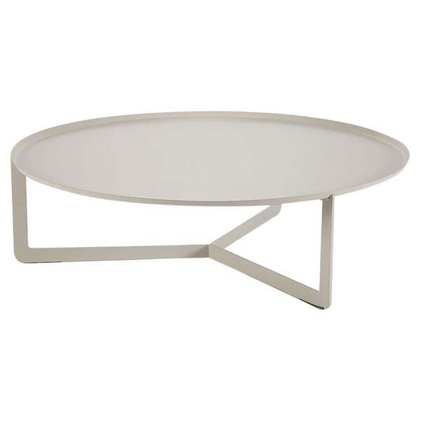 Table In Metal "Round" D80