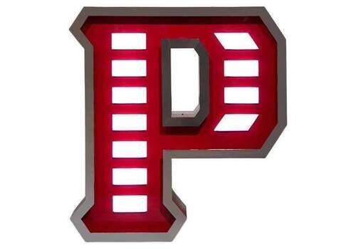 Letter P Graphics Lamps