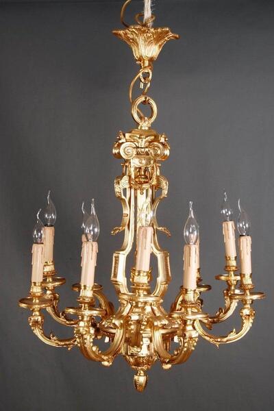 20th Century Louis XIV Style Chandelier photo furniture