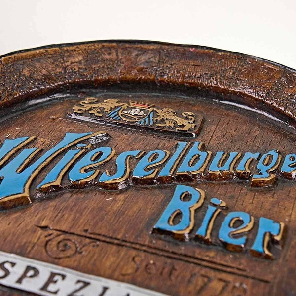 Vintage Wieselburger Beer Gadget Wall Plaster photo furniture