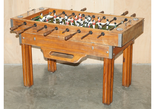 Vintage Antique Style French Football Table Hand Painted Figures