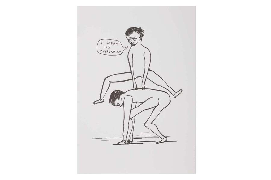 David Shrigley, Human Behaviour And Animals And Existentialism Full Set Of 8 Prints2022 photo furniture