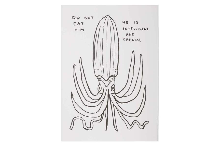 David Shrigley, Human Behaviour And Animals And Existentialism Full Set Of 8 Prints2022 photo Art