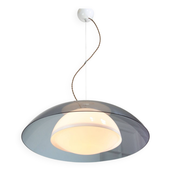 Page 1 Of 20 Vintage Blue Space Age Ufo Lamp By Guzzini, 1970s