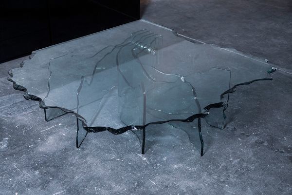 Shell Coffee Table By Danny Lane For Fiam, 1980s