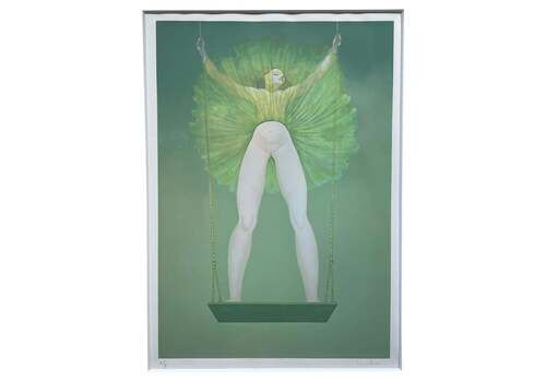 Leonor Fini, Woman, Rare Print On Paper