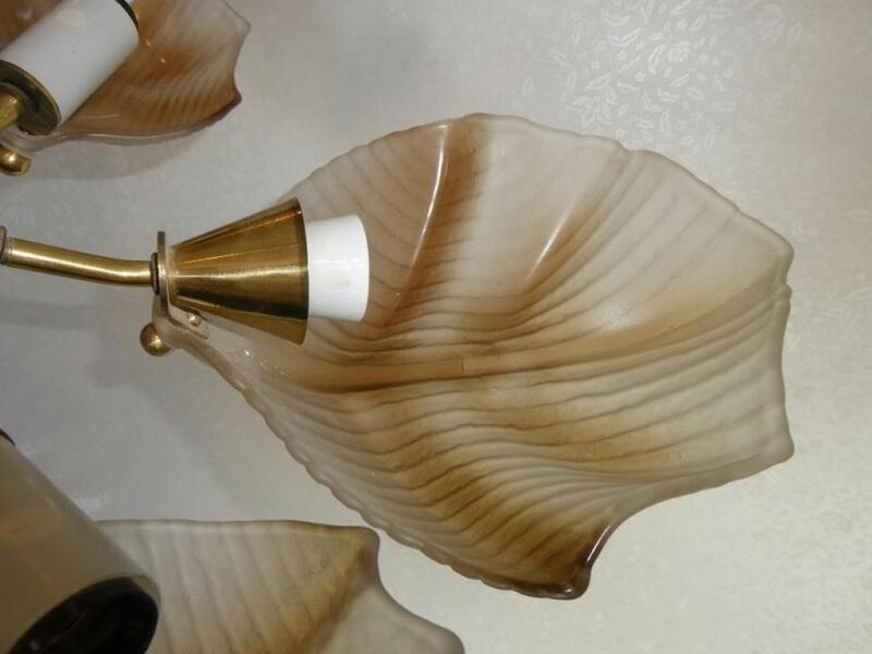 Murano Shell Chandelier photo Lighting