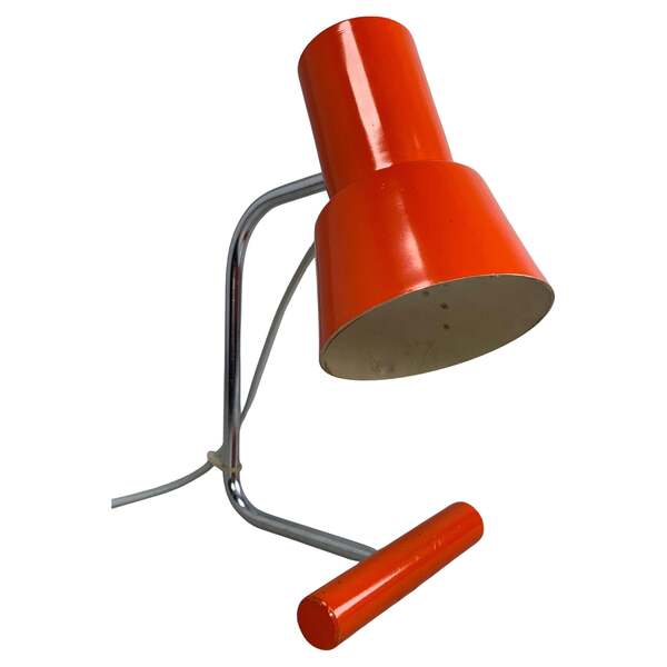 Red Desk Lamp Model 85133 By Josef Hurka