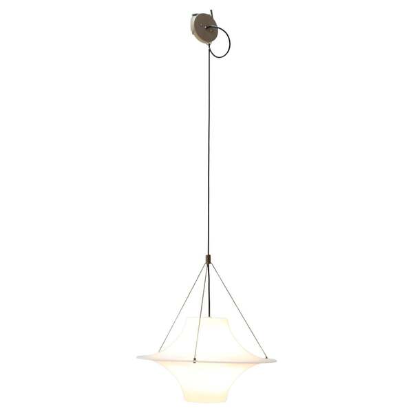 Space Age Lock Skyflyer Pendant Lamp By Yki Nummi For Sanka Finland, 1960s