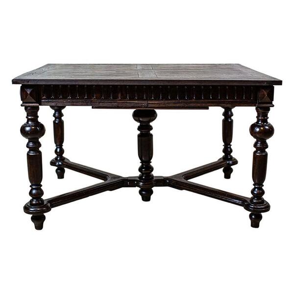 Early 20th Century Rectangular Oak Dining Table