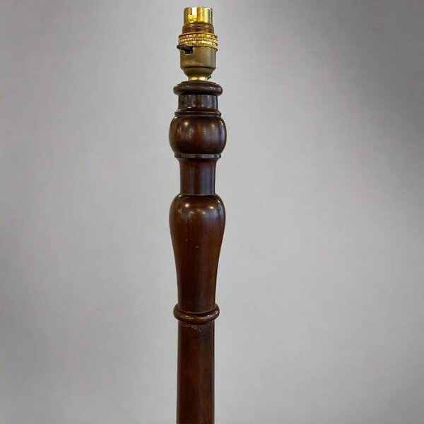 Antique Oak Standard Lamp In The Style Of Heals & Sons photo furniture
