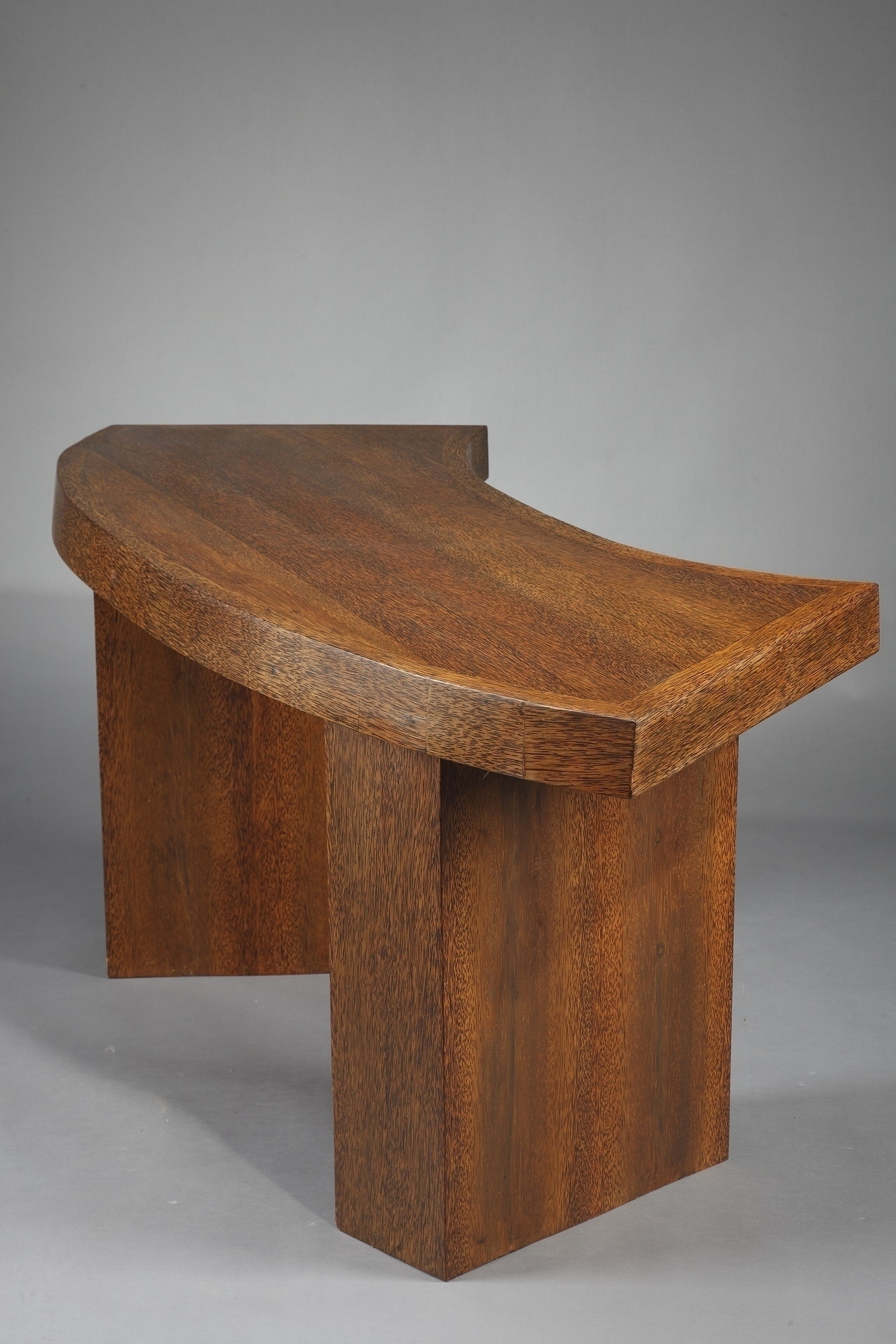 Large Art Deco Palmwood Writing Desk