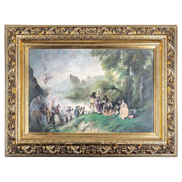 After Jean Antoine Watteau, Disembarkation For The Island Of Cythera