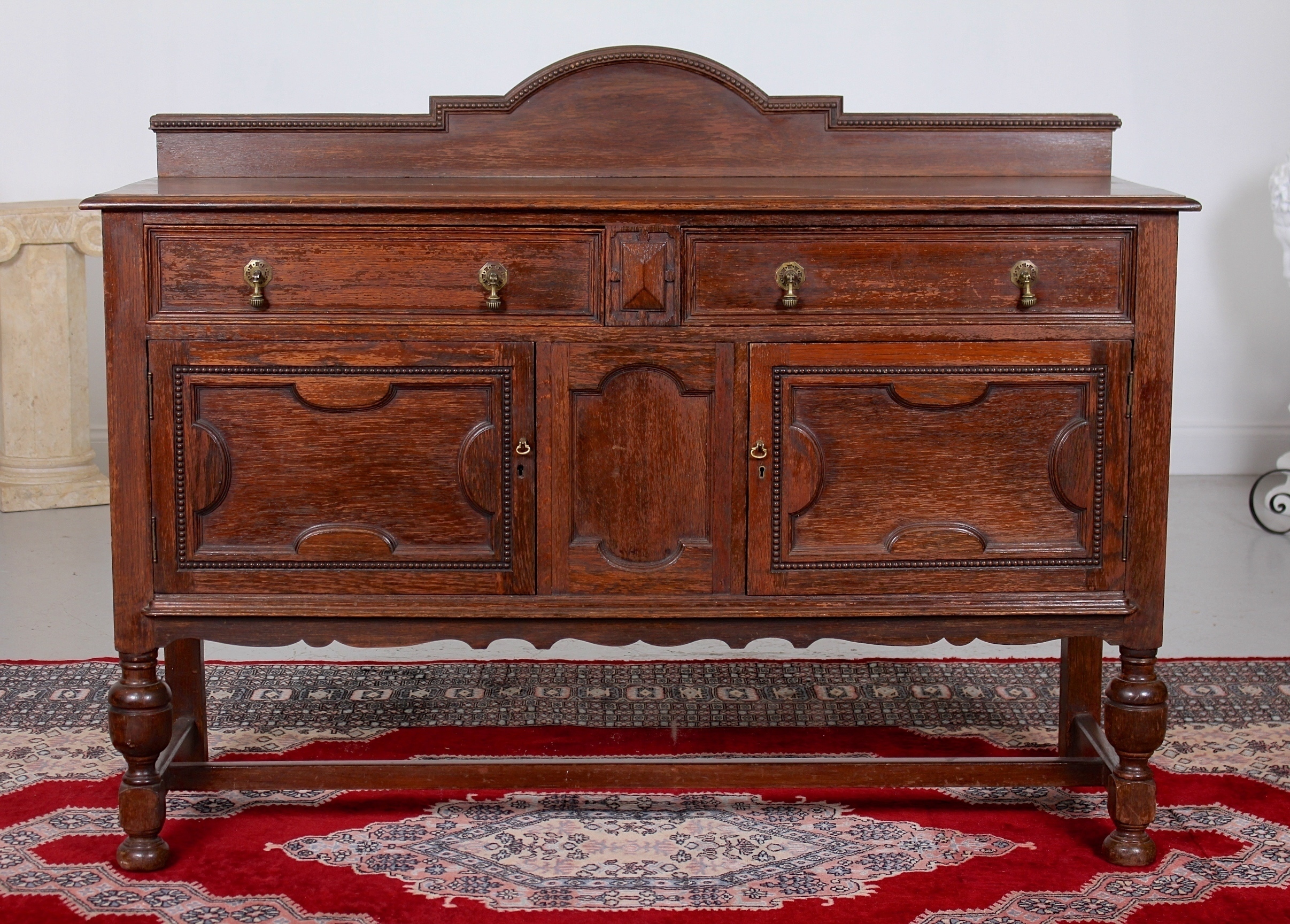 Maple & Co Oak Sideboard Antique Maple & Co Vinterior