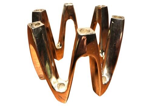Vintage Danish Chrome 12 Candle Holder Candleholder By Jen H. Quistgaard