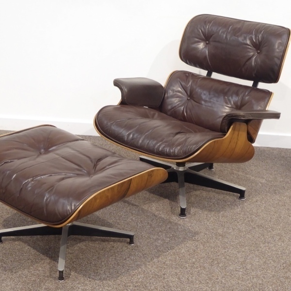 Eames Lounge Chair Ottoman Vinterior