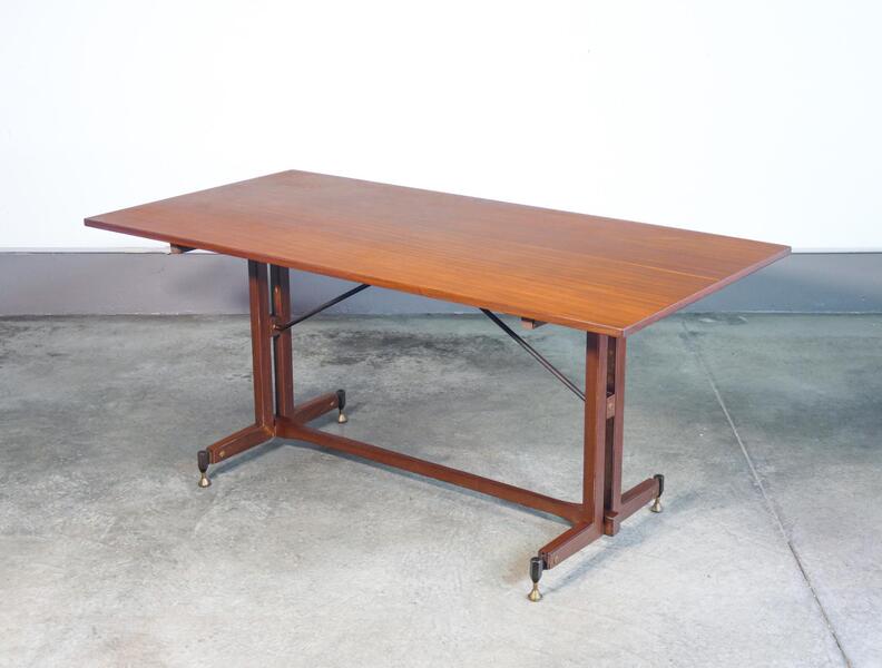 Italian Design Table From The 1960s Made Of Wood photo furniture