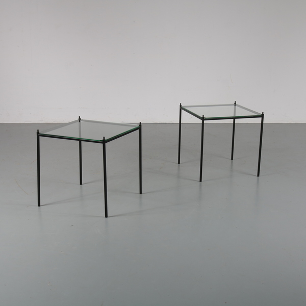 1950s Pair Of Stackable Side Tables Vinterior