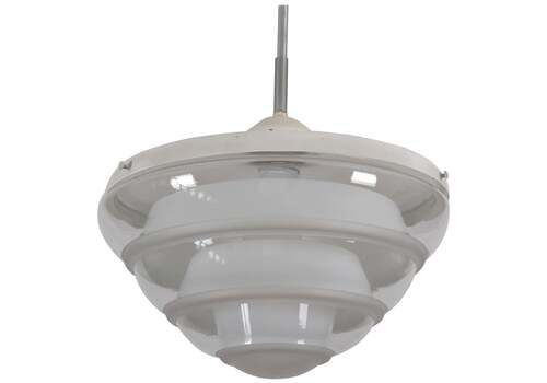 Bauhaus Opaline Glass Pendant By Karl Gustaf Lindesvärd