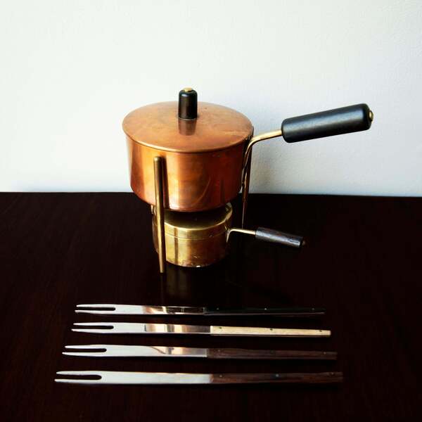 Fondue Set By Werkstätte Carl Auböck II photo furniture