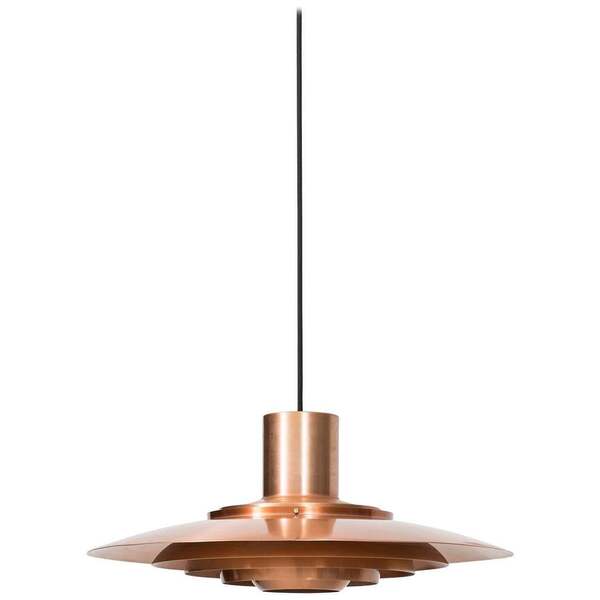 Preben Fabricius & Jørgen Kastholm Ceiling Lamp By Nordisk Solar In Denmark