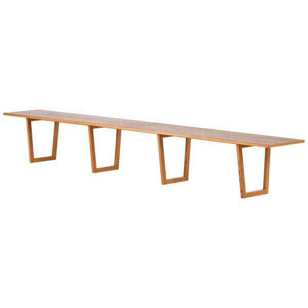 Kurt østervig Side Table Or Bench Produced By Jason Møbler In Denmark