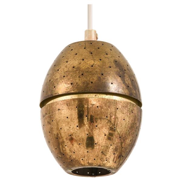 Ceiling Lamp In Brass By Hans Agne Jakobsson, 1950's