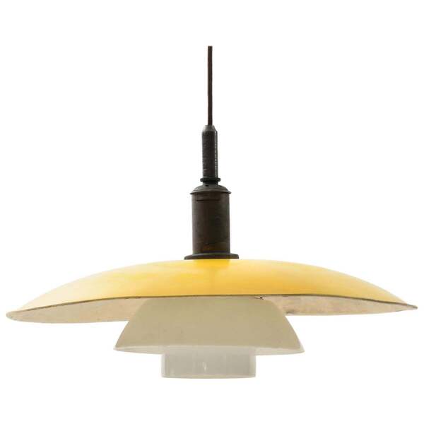 Poul Henningsen Ceiling Lamp Ph 5/5 Produced By Louis Poulsen In Denmark