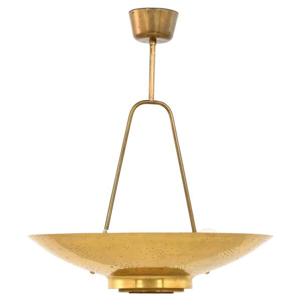 Paavo Tynell Ceiling Lamp Model 9060/10102 Produced By Arnold Wiigs Fabrikker