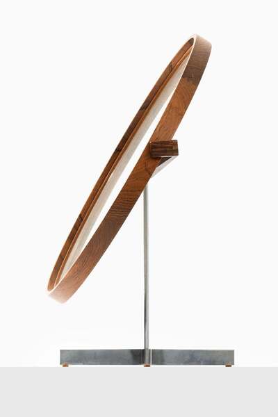 Uno & östen Kristiansson Table Mirror Produced By Luxus In Vittsjö, Sweden photo furniture