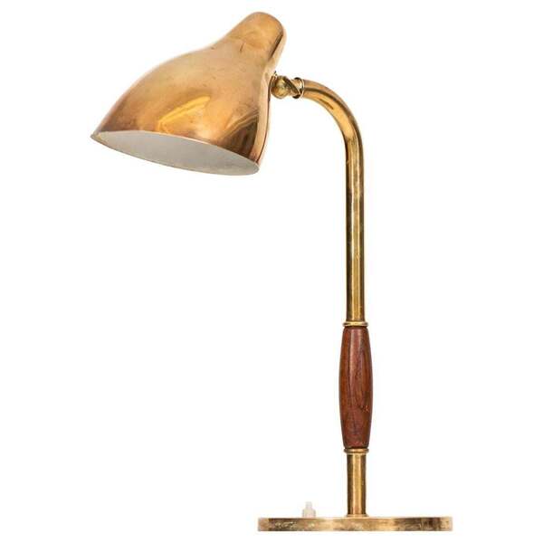 Vilhelm Lauritzen Table Lamp Produced By Louis Poulsen In Denmark