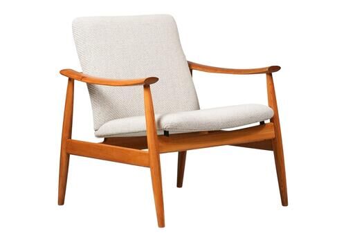 Model Fd 138 Armchair, Finn Juhl, France & Søn, 1960s