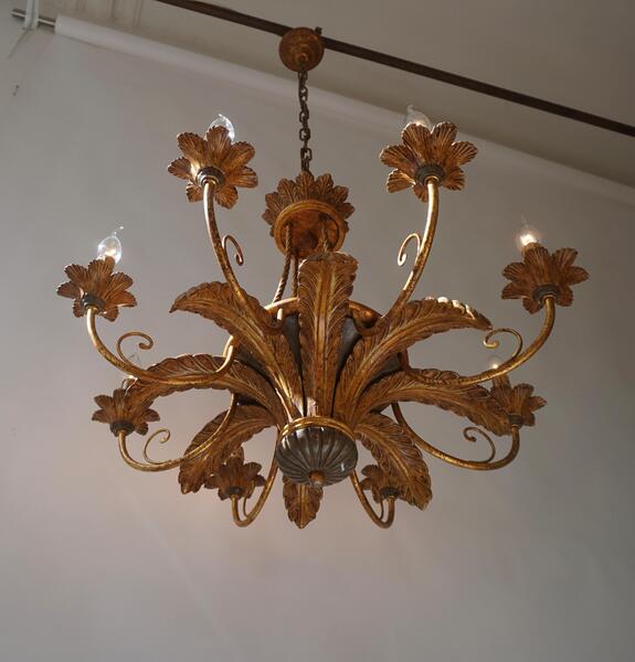 Rococo Style Chandelier photo furniture