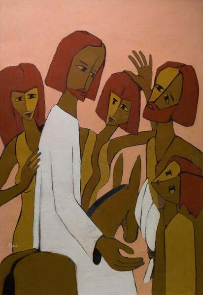 Gilbert Paulithe Entry Of Jesus To Jerusalem1994