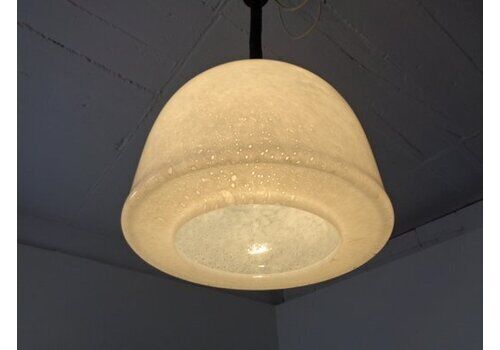 Glass Ceiling Lamp From Peill & Putzler, Germany, 1960s