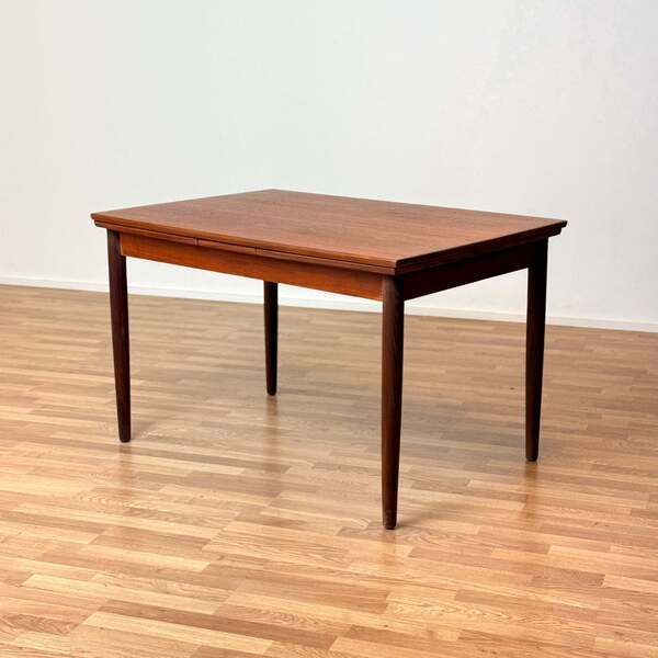 Rectangular Dining Table In Teak, 1950s 60s, Denmark