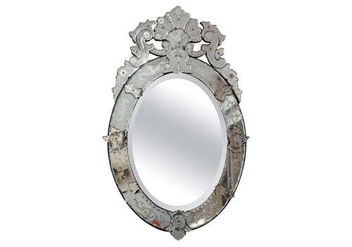 Venetian Mirror From The 1920s.