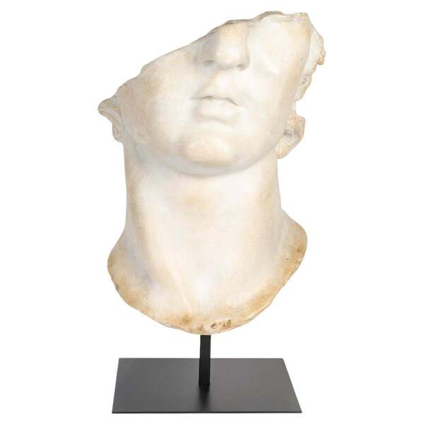 Sculpture Representing A Fragment Of The Bust Of Apollo.