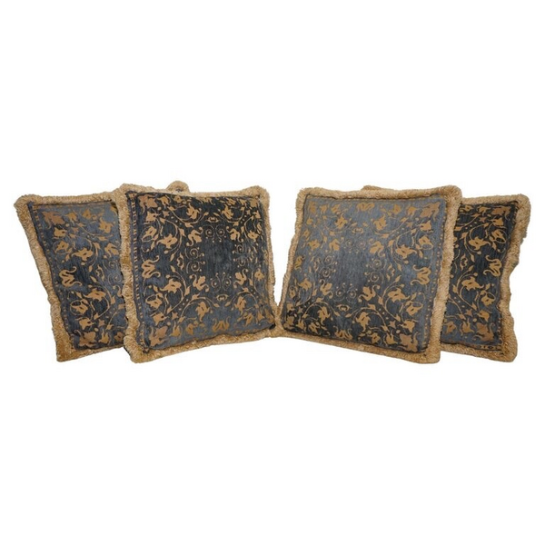 Set Of 4 Vintage Jonelle Scatter Cushions Duck Feather Filled Very Decorative