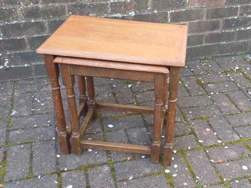 Meat Of Two Oak Tables, 1960s, Vintage