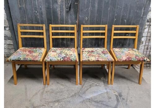 Four G Plan Retro Vintage Mid Century Dining Chairs