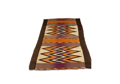 Vintage Afghani Wall Hanging Kilim Throw