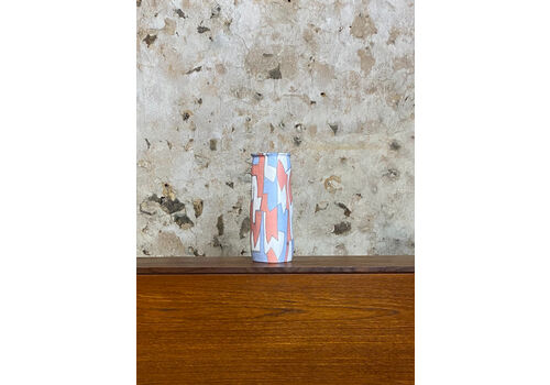 Dynamic Geometric Pattern Vase