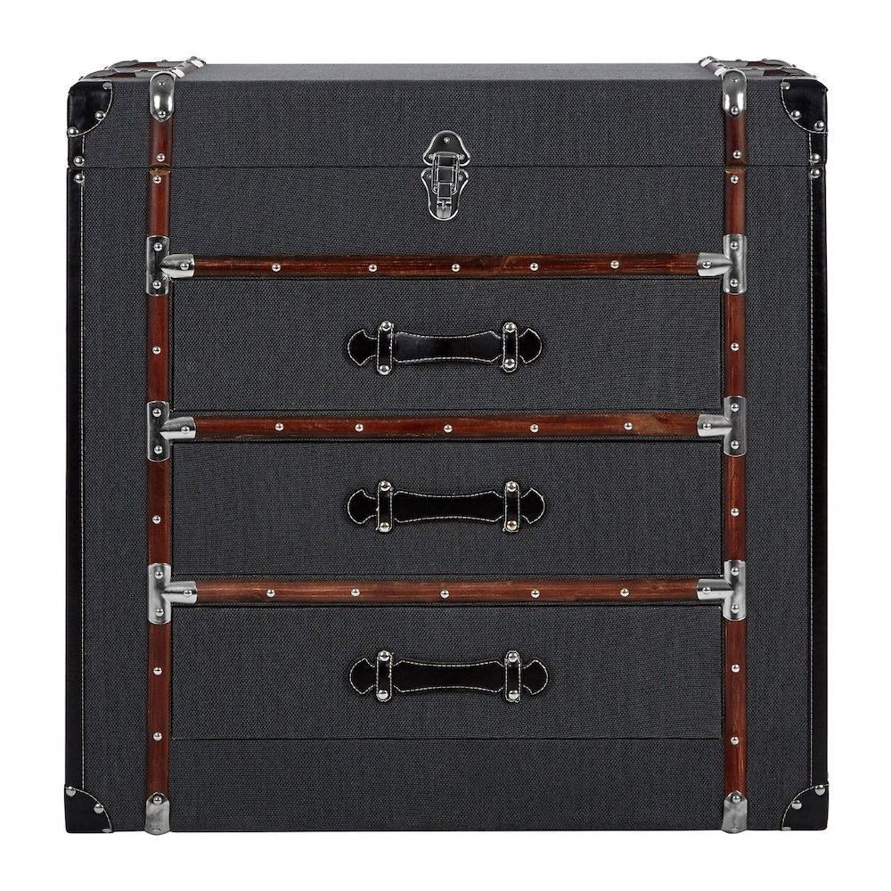Steamer Trunk Chest Of Drawers Vinterior