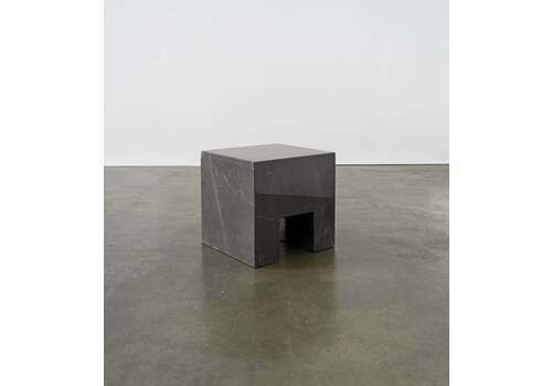 Postmodern Solid Marble Stool / Side Table