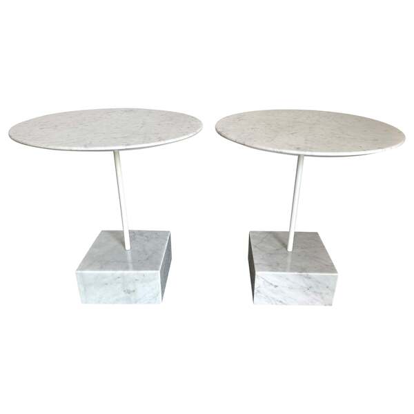 Pair Of Side Tables Primavera By Ettore Sottsass, Italy, 1980s