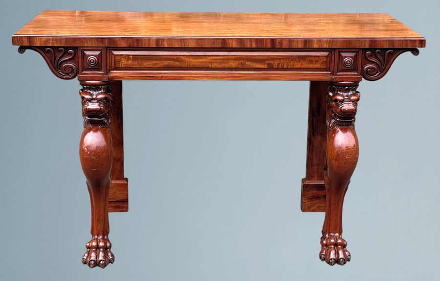 19th Century Victorian Mahogany Serving Table