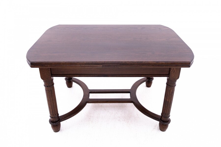Antique Table With 6 Chairs From Around 1880. After Renovation. photo furniture