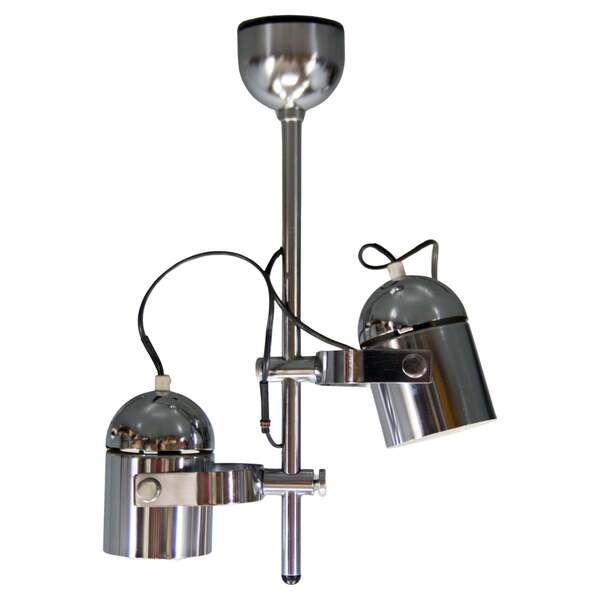 Ceiling Light With Adjustable Shades By Indra, 1970s
